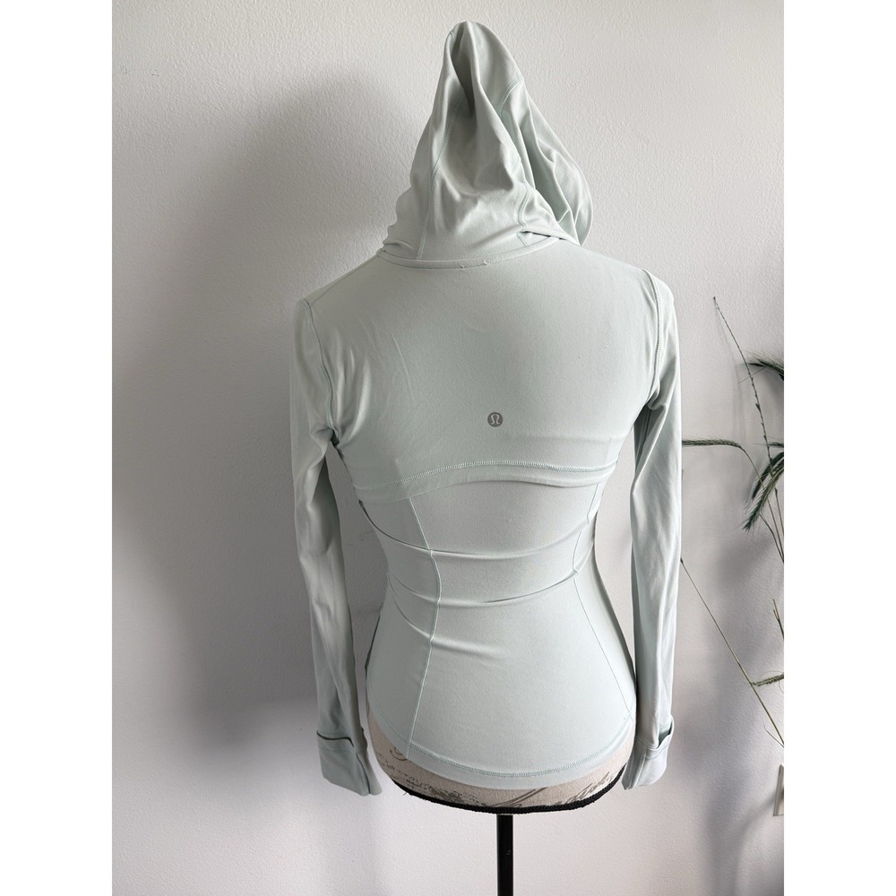 Lululemon Define Jacket Hoodie*Nulu Jade Grey / Sage Green size 2
